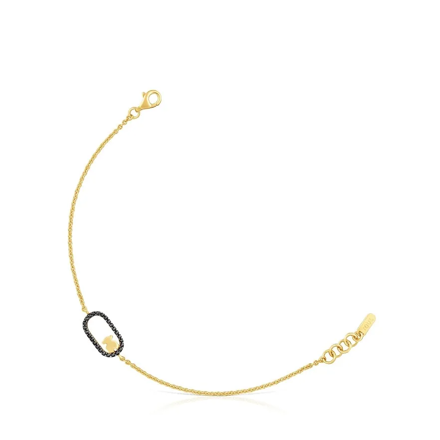 TOUS 18K Gold plated Silver Bracelet/ 1004562700