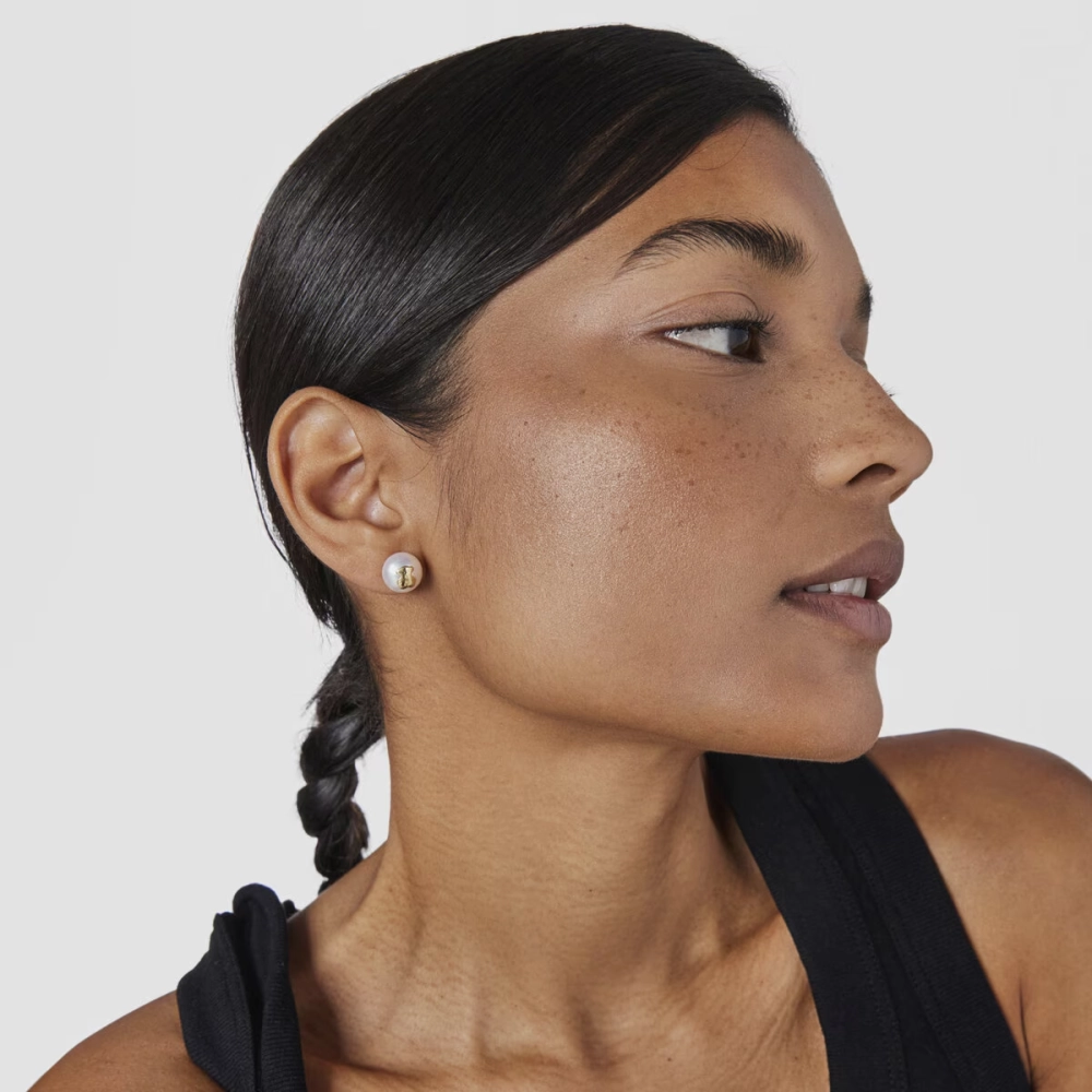 TOUS 18K Gold Earring/ 411003000