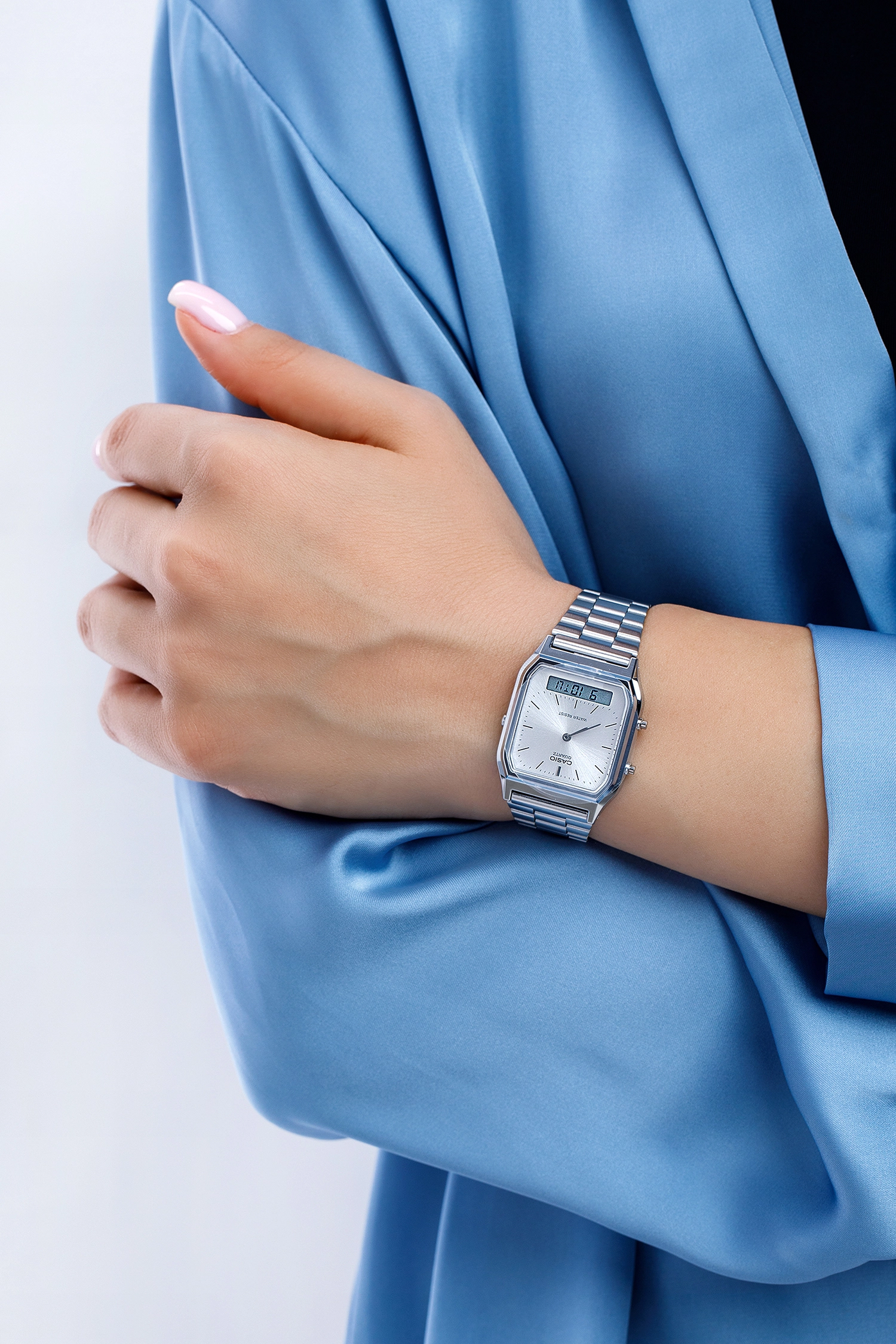 Casio Vintage Ladies Wristwatch/ AQ-230A-7AMQYDF