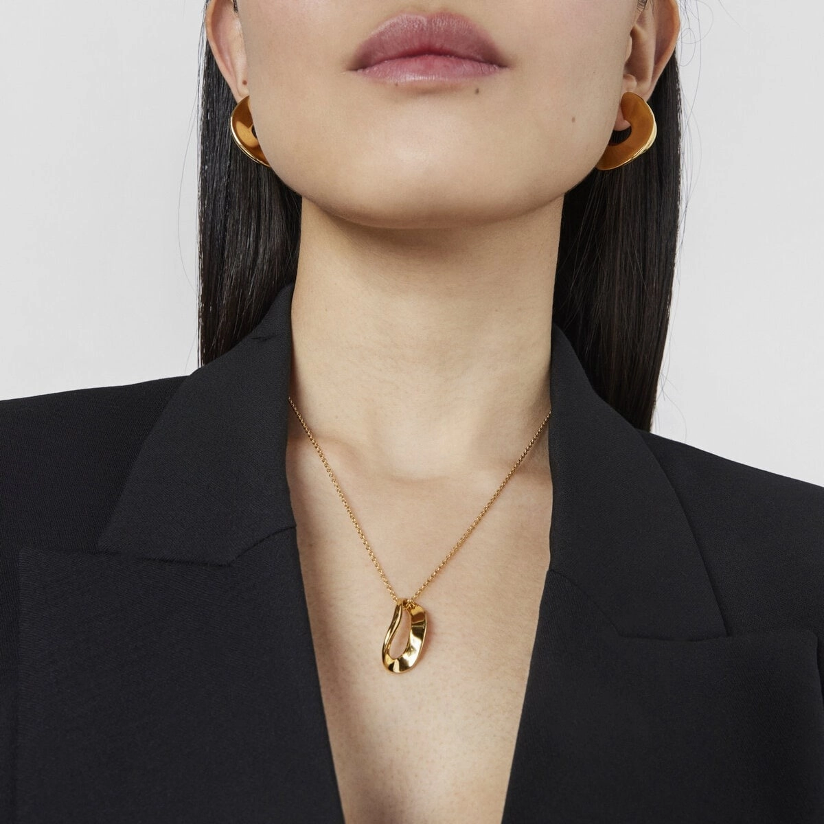 TOUS 18K Gold plated Silver Necklace/ 311732570