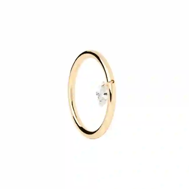 PDPAOLA 18K Gold Plated Silver Ring/ AN01-966-12