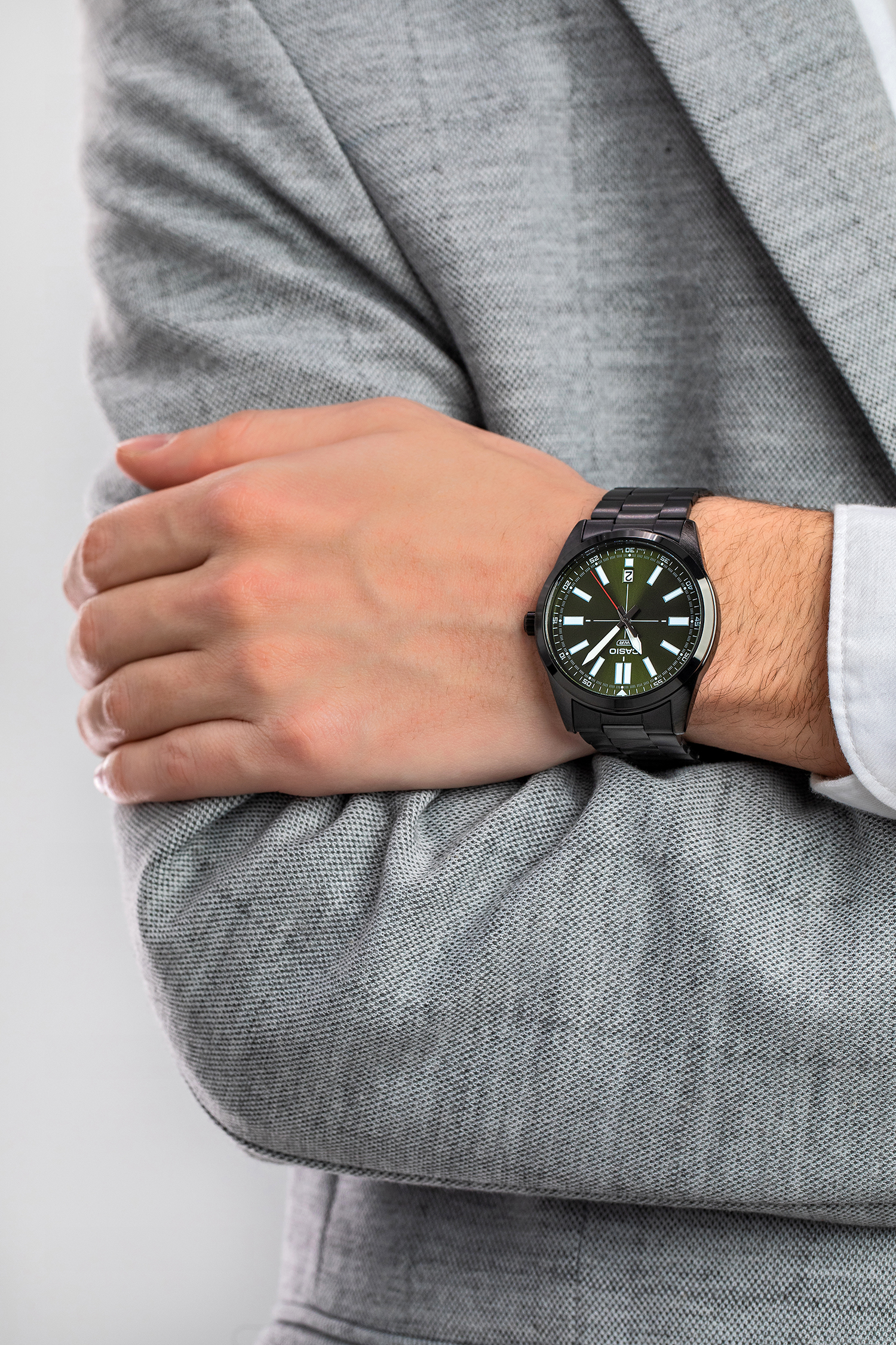 Buy Casio - Casio General Men's Wristwatch/ MTP-VD02B-3EUDF | Time.am