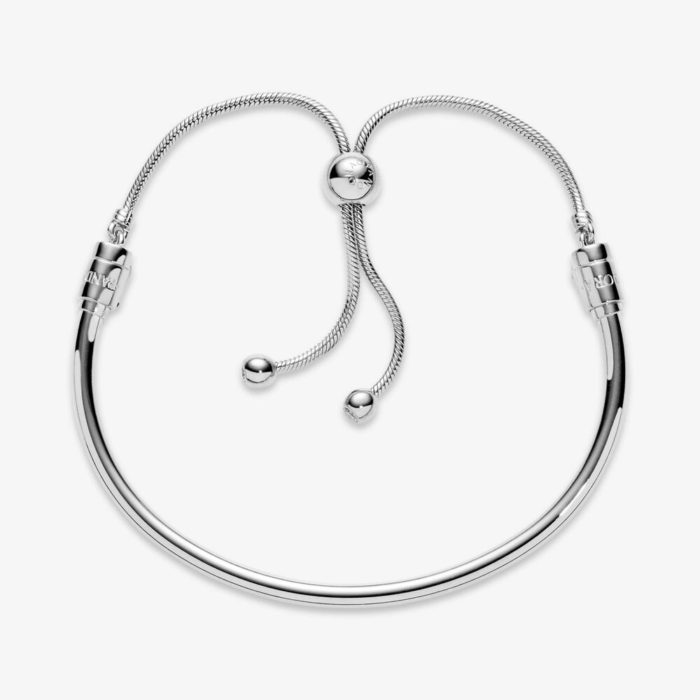 PANDORA Moments Silver Bracelet/ 597953CZ-3