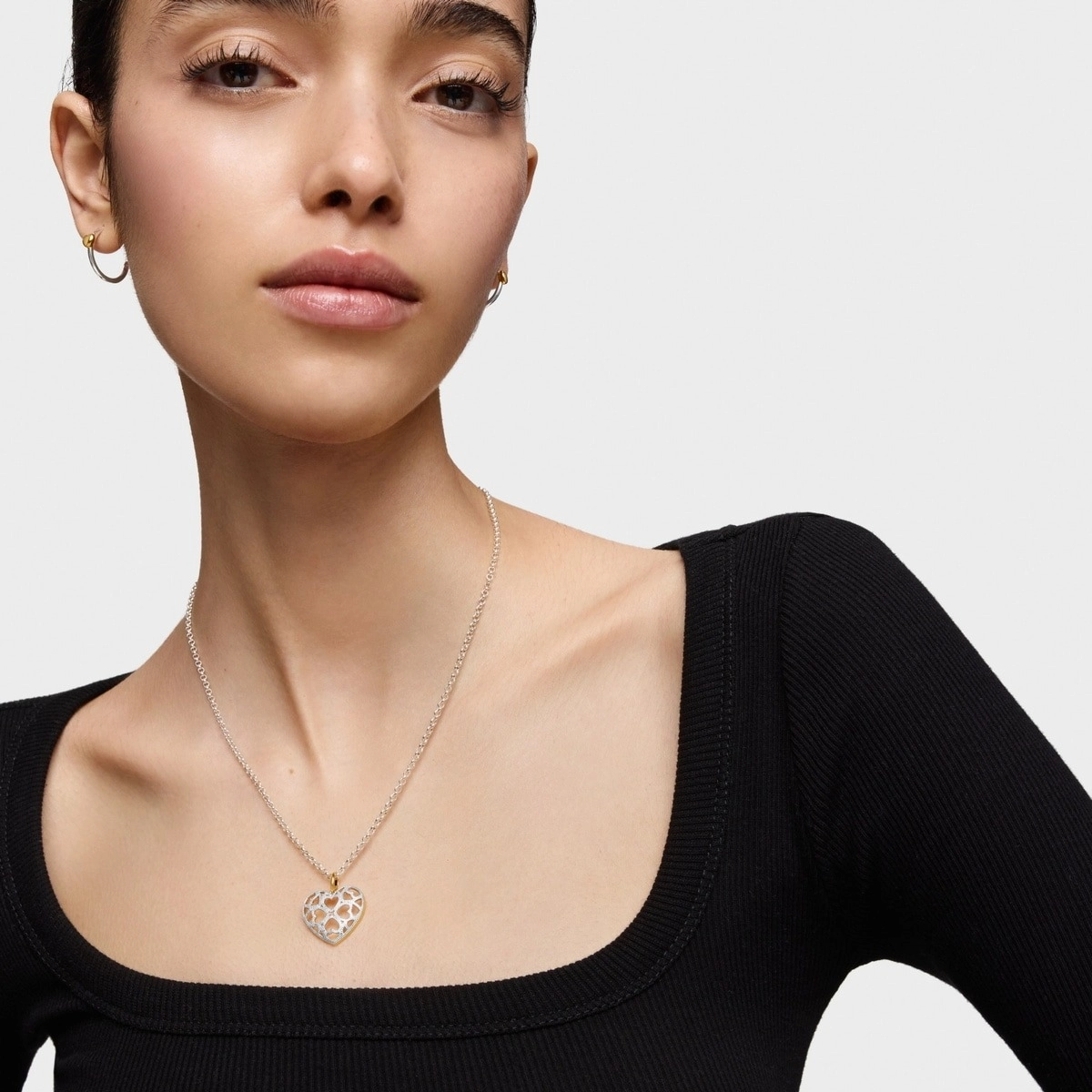 TOUS 18K Gold Plated Silver Pendant/ 1004325000