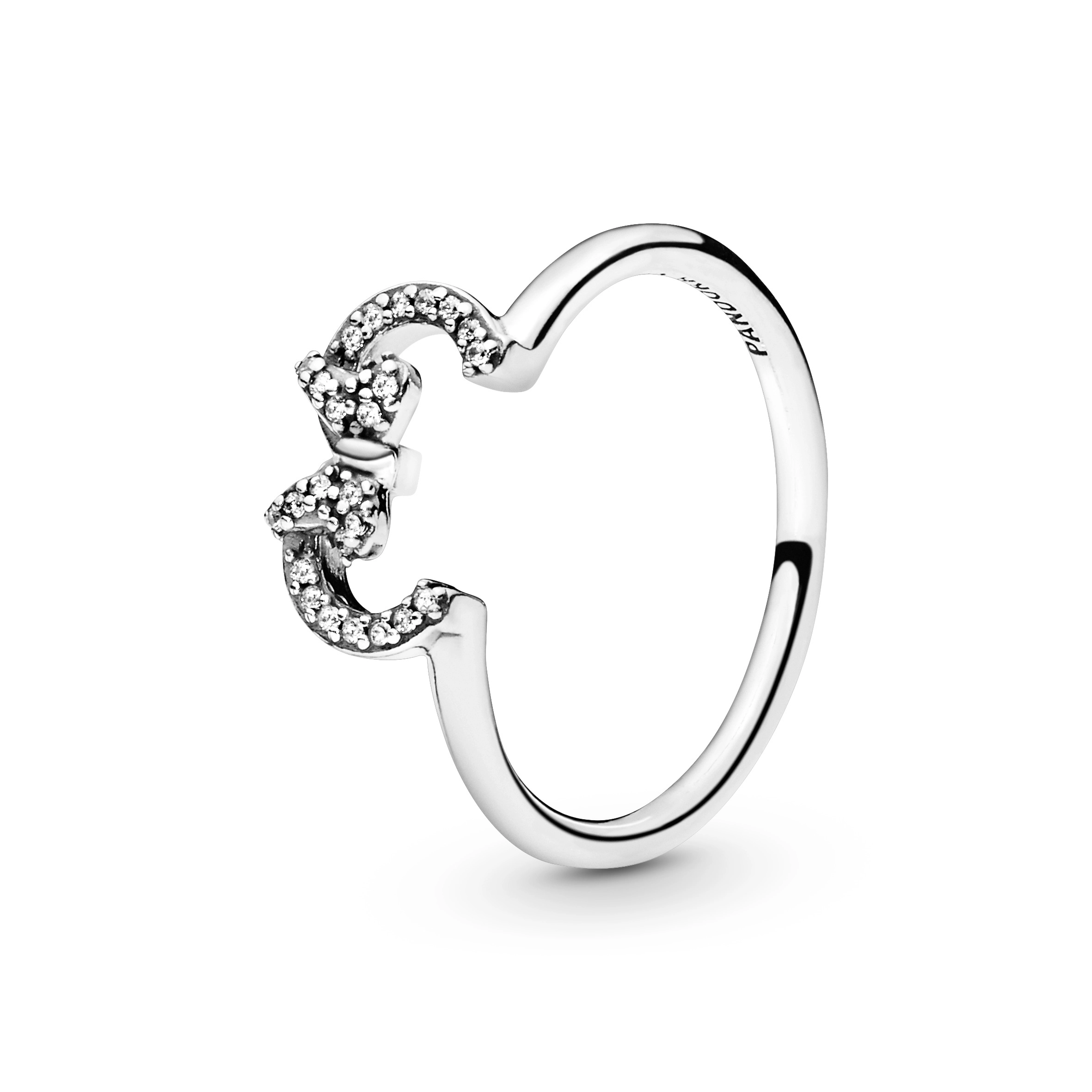 PANDORA Disney Silver Ring/ 197509CZ-52