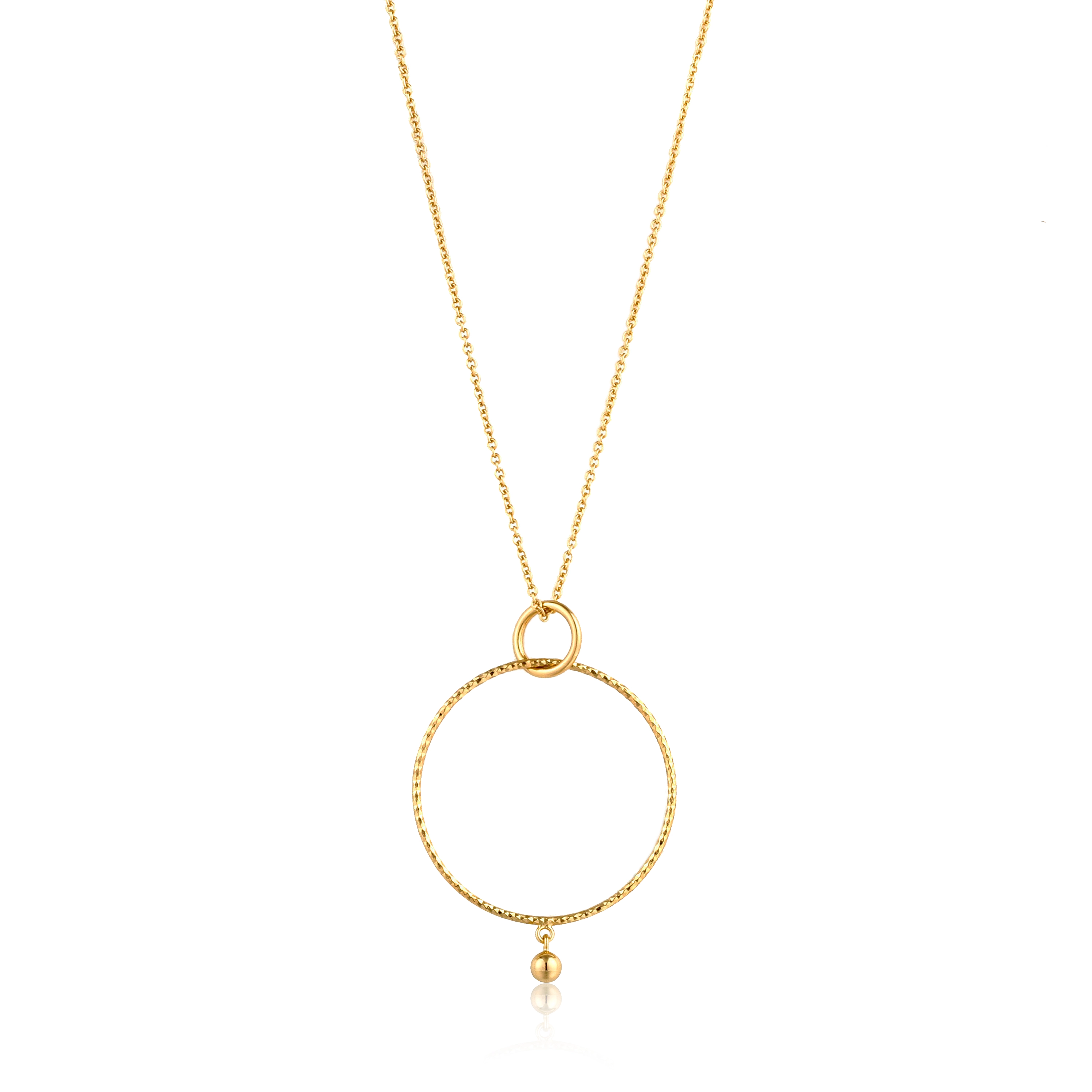 Ania Haie 14K Ոսկեպատ Արծաթյա Վզնոց/ N007-01G