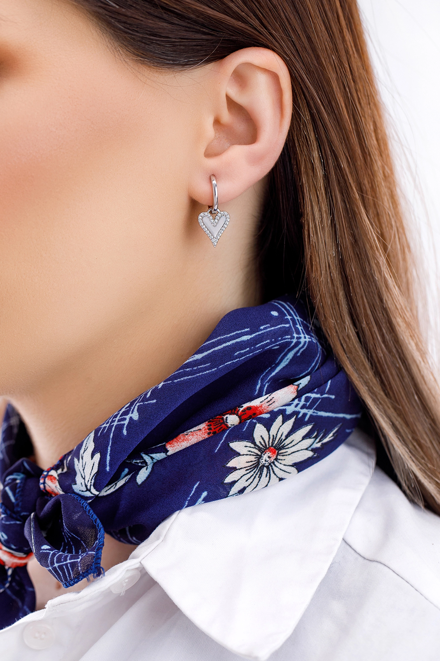 L'atelier Precieux Silver Earring/ 1664410