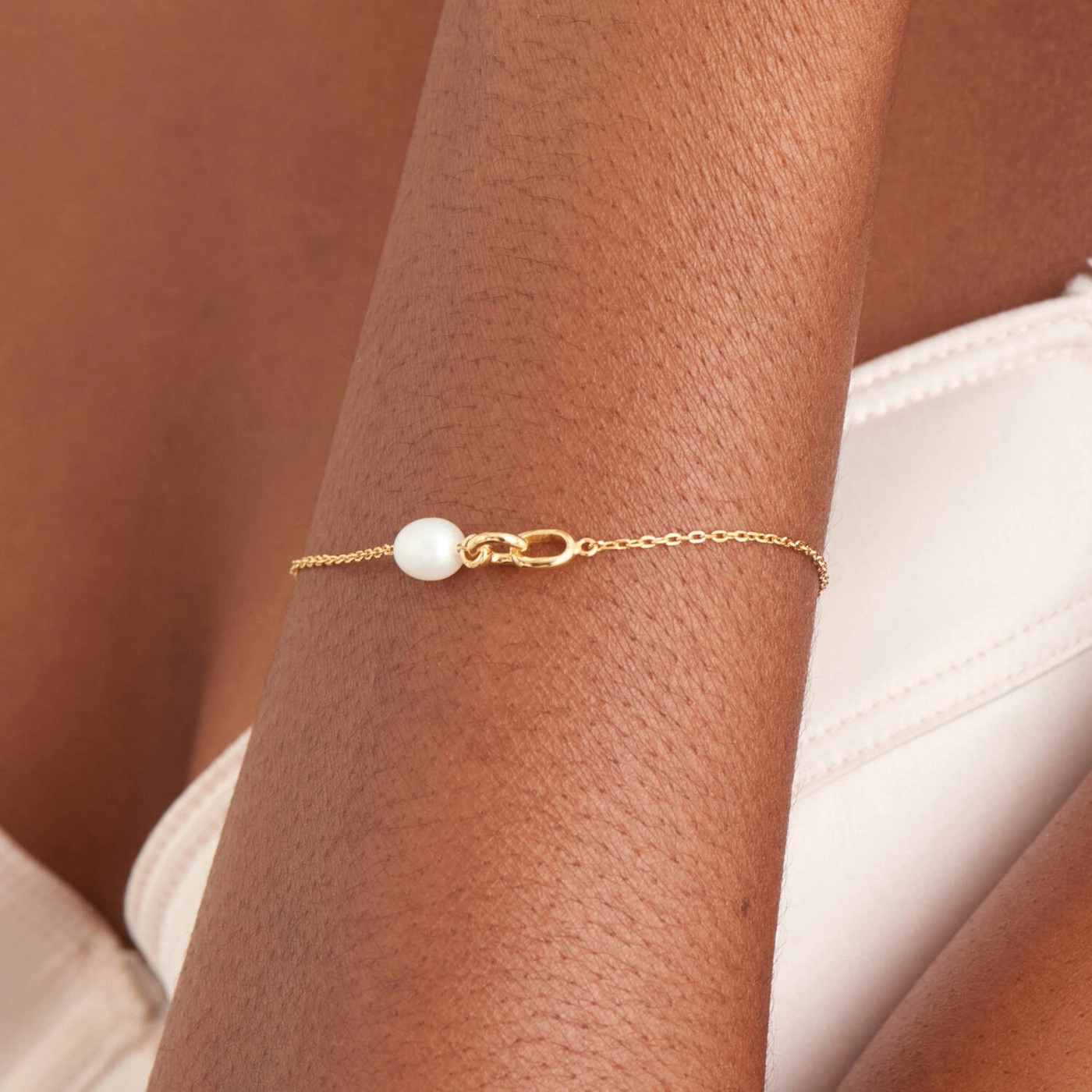 Ania Haie 14K Gold Plated Silver Bracelet/ B043-01G