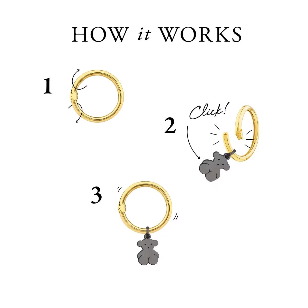 TOUS Silver Bracelet/ 712341550