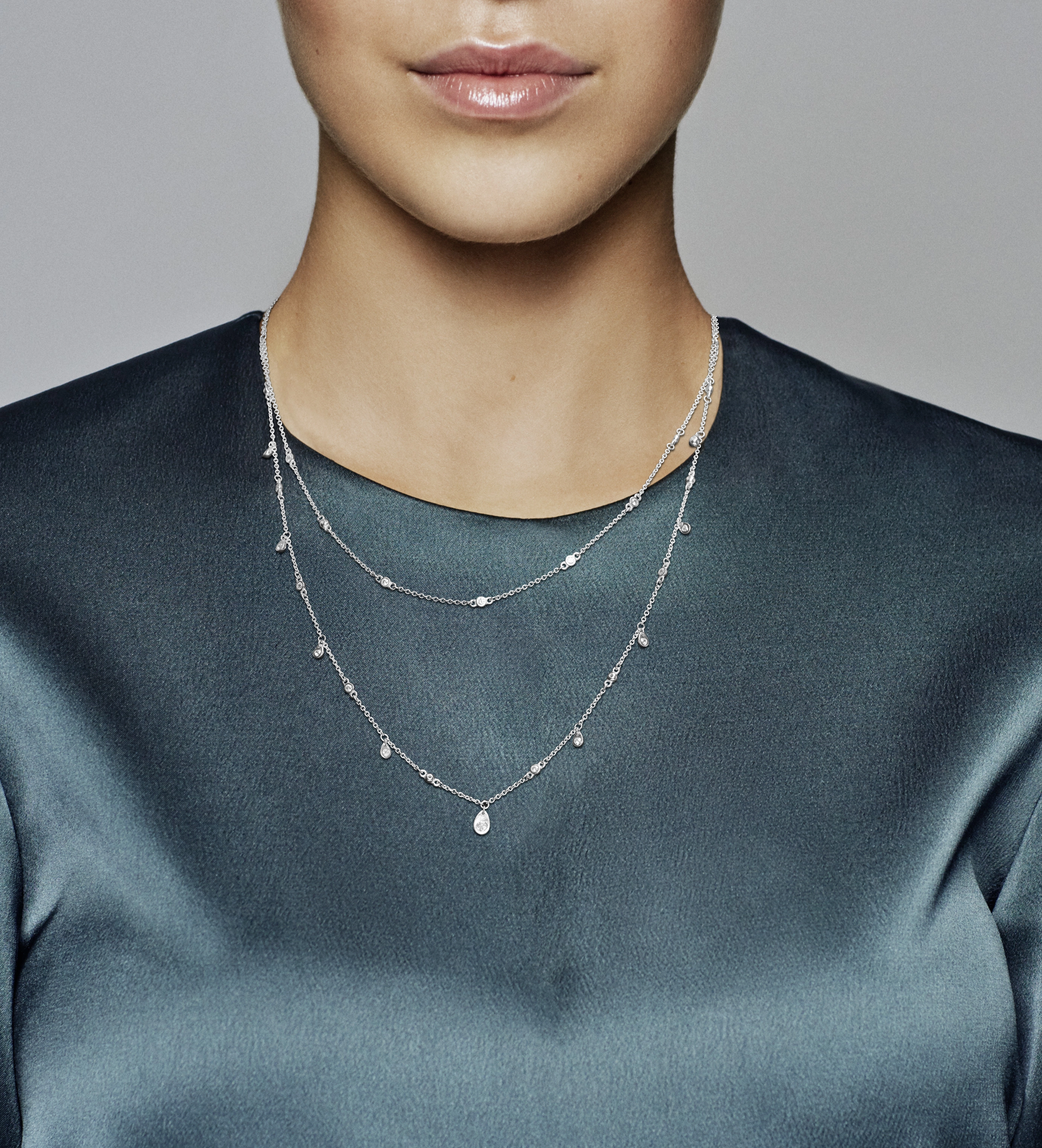 Jewelry PANDORA Moments Silver Necklace/ 397084CZ-45