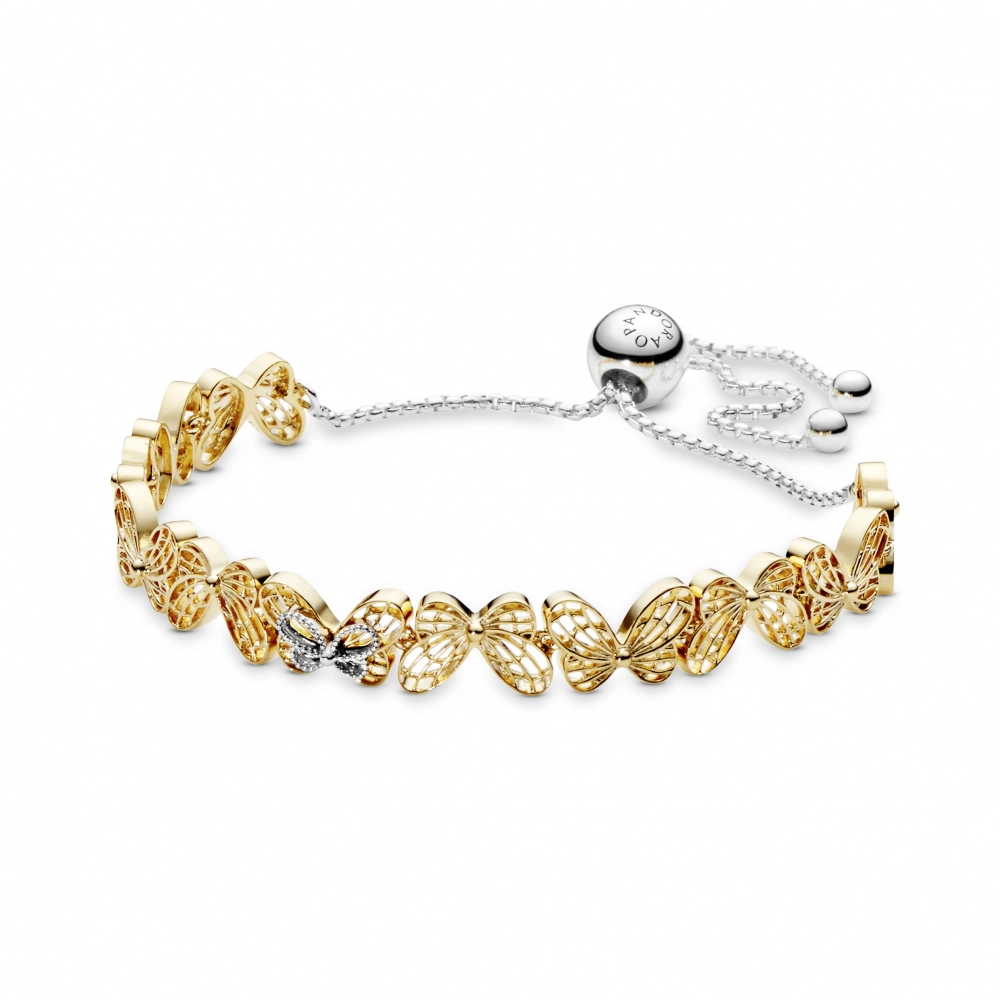 PANDORA Shine 14K Ոսկեպատ Արծաթյա Թևնոց/ 567957-2