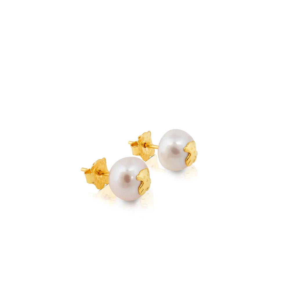 TOUS 18K Gold Earring/ 411003000