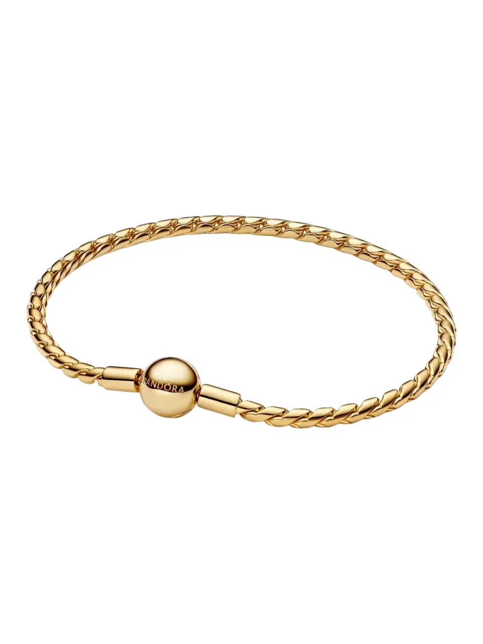 Pandora Moments 14K Gold Plated Bracelet/ 564028C00-19