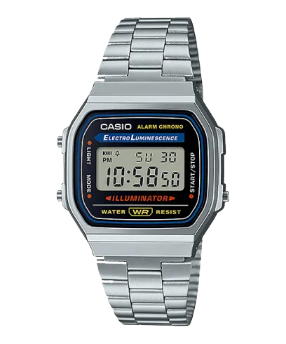 Casio General Unisex Wristwatch/ A168WA-1WDF