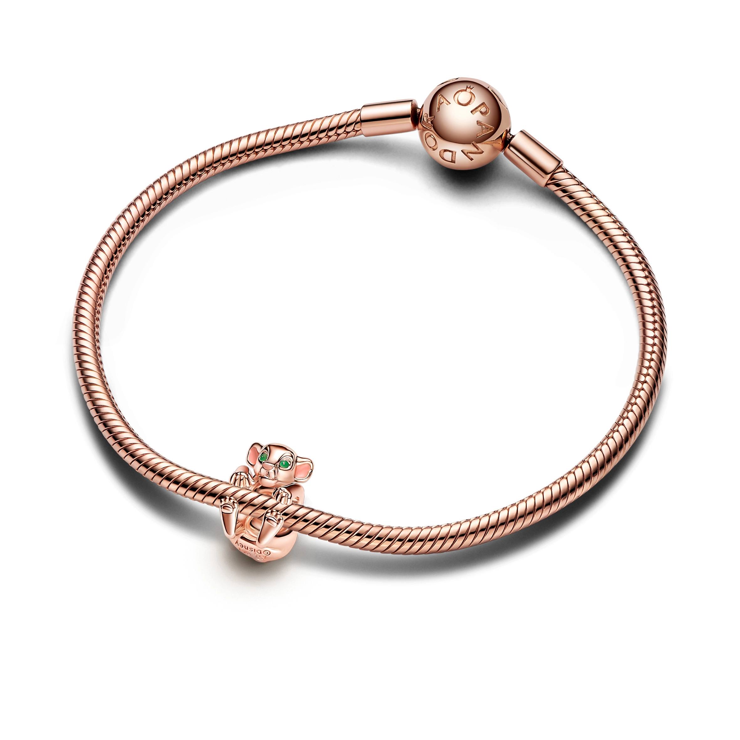 PANDORA Disney 14K Վարդագույն ոսկու պատվածքով Արծաթյա Չարմ/ 783250C01