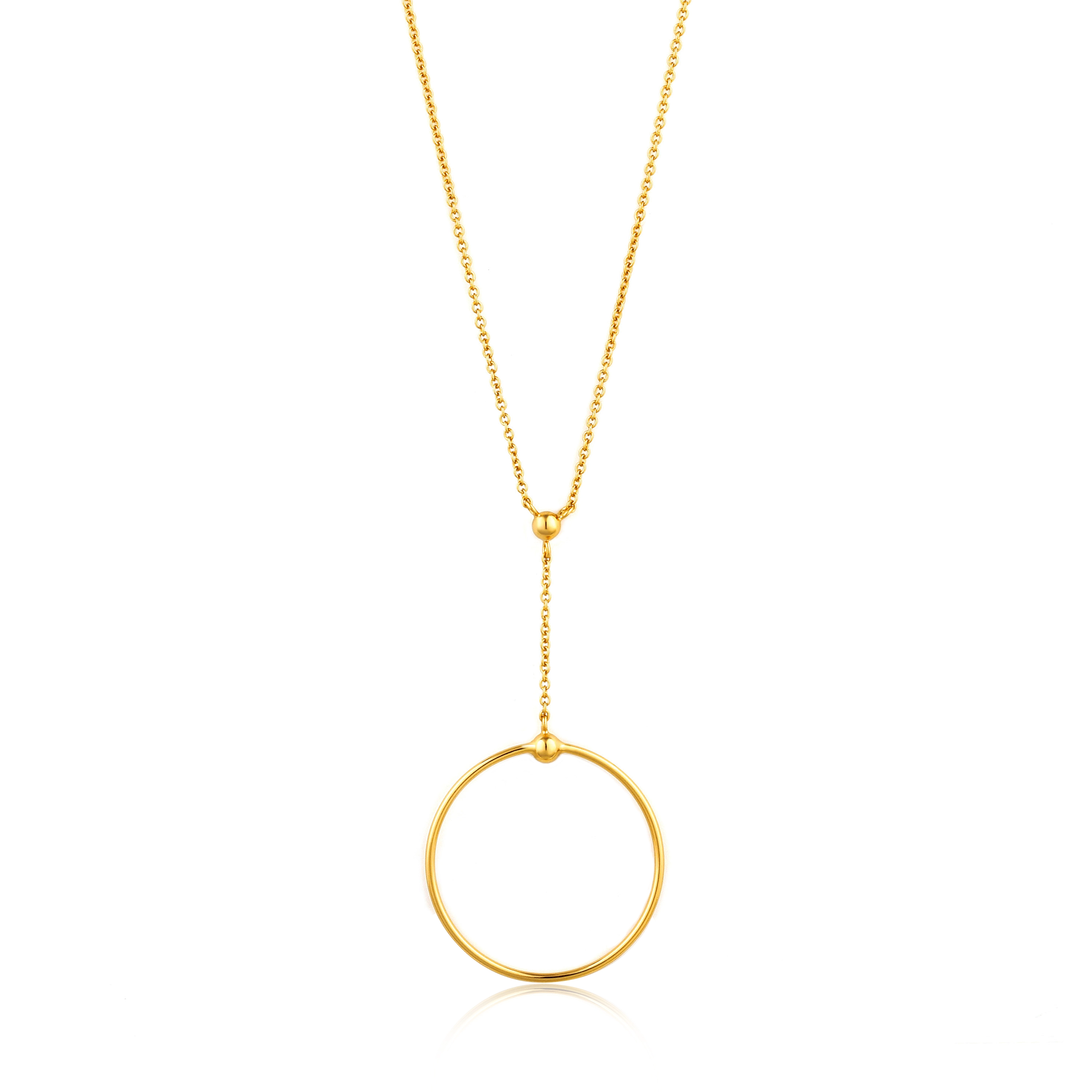 Ania Haie 14K Ոսկեպատ Արծաթյա Վզնոց/ N001-02G