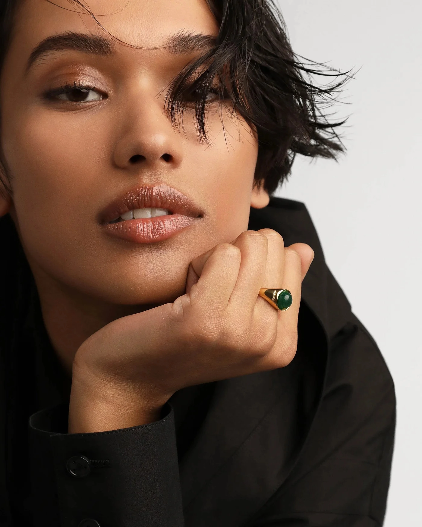 PDPAOLA 18K Gold Plated Silver Ring/ AN01-B19-14
