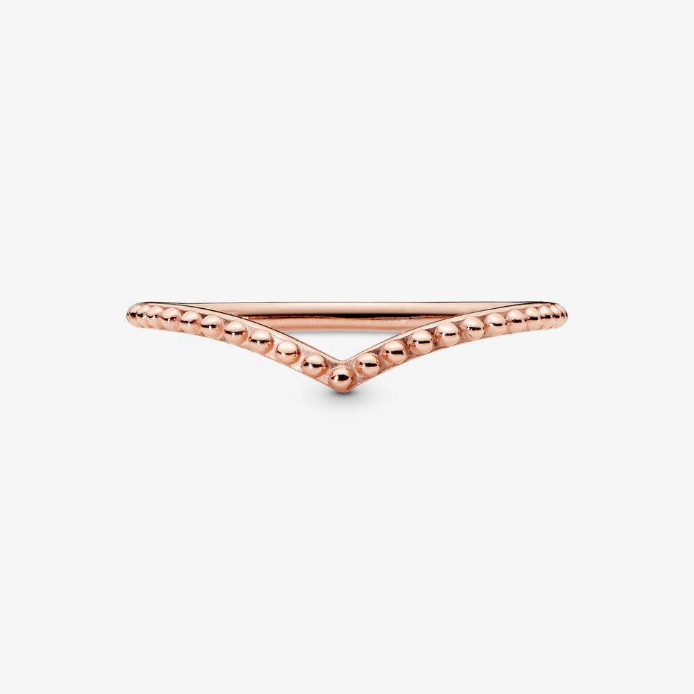 PANDORA Rose 14K Վարդագույն ոսկու պատվածքով Արծաթյա Մատանի/ 186315-54