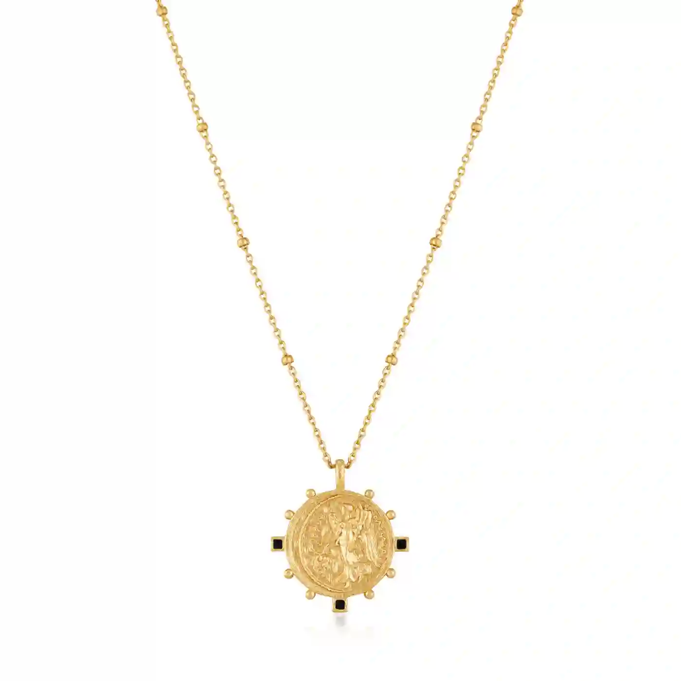 Ania Haie 14K Ոսկեպատ Արծաթյա Վզնոց/ N020-04G