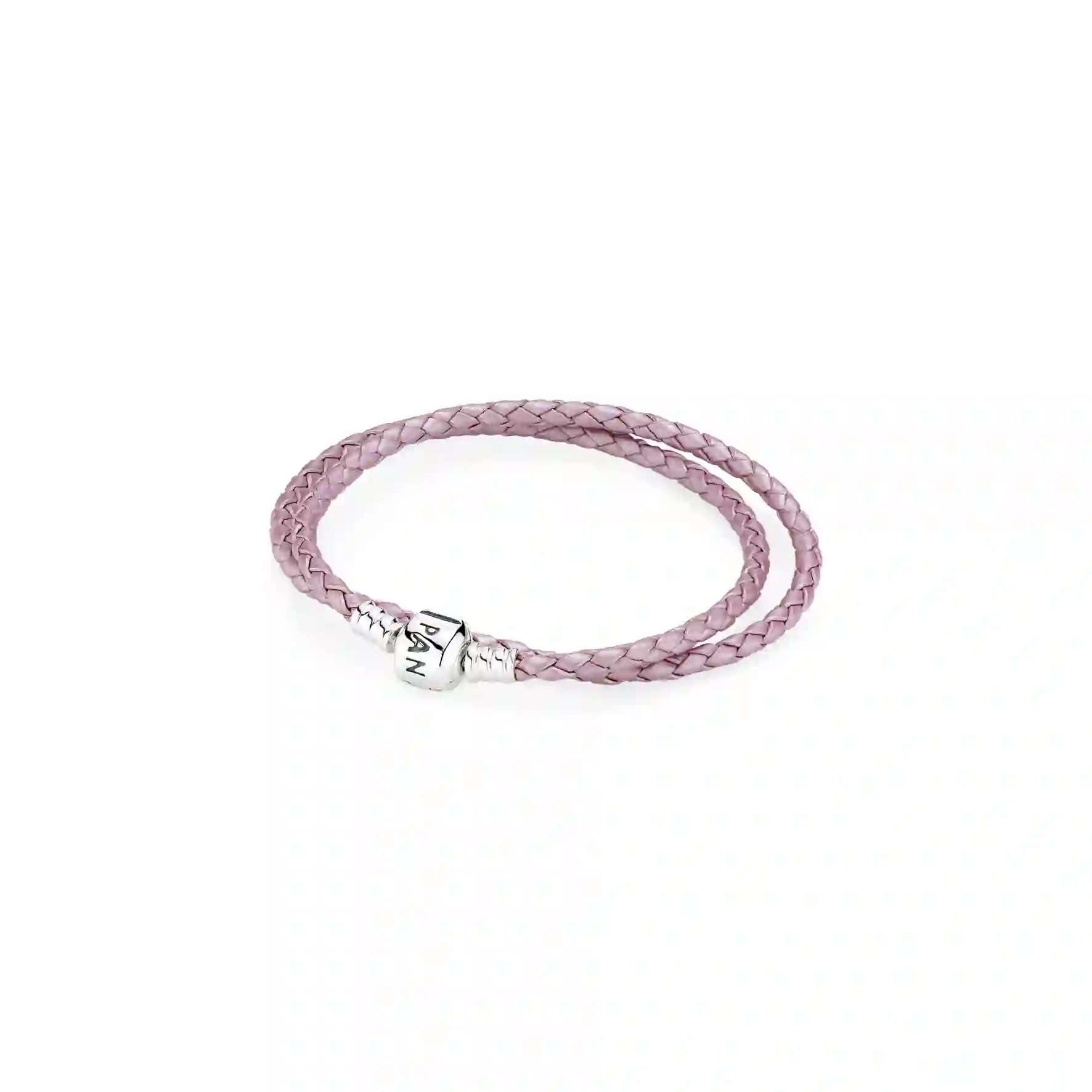 PANDORA Moments Leather Silver Bracelet/ 590705CMP-D2