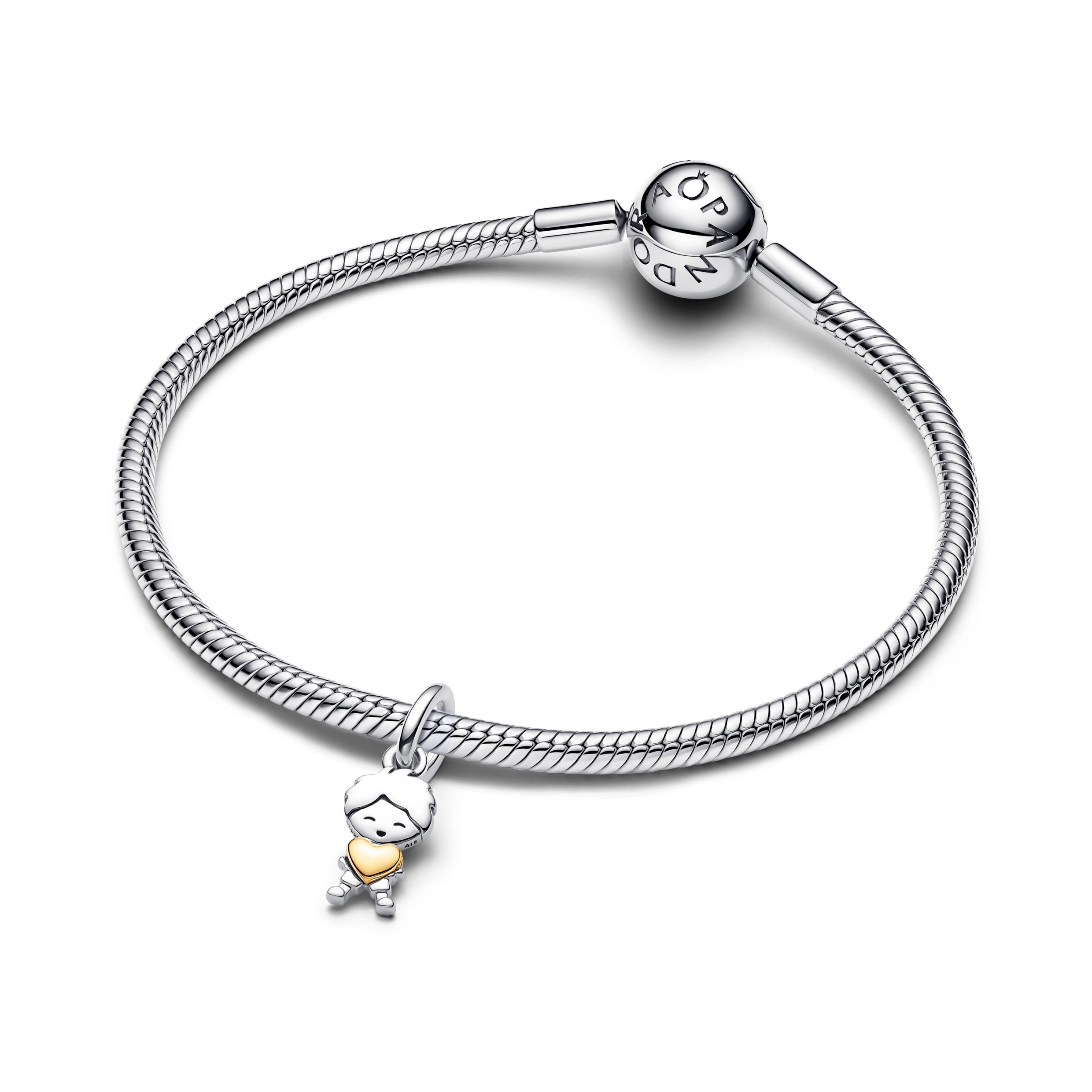 PANDORA Moments 14K Gold Plated Silver Charm/ 763602C00