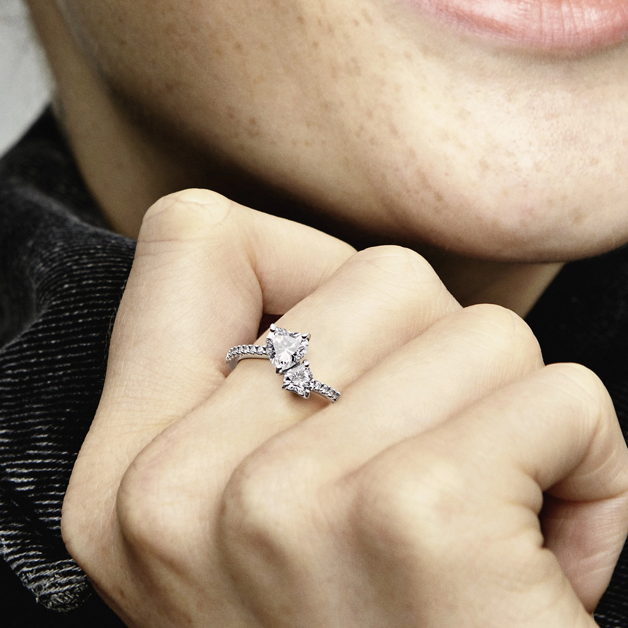 PANDORA Moments Silver Ring/ 191198C01-54