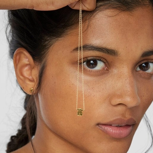 TOUS 18K Gold Necklace/ 015914000