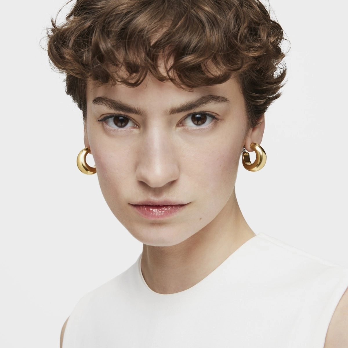 TOUS 18K Gold plated Silver Earring/ 1004095600