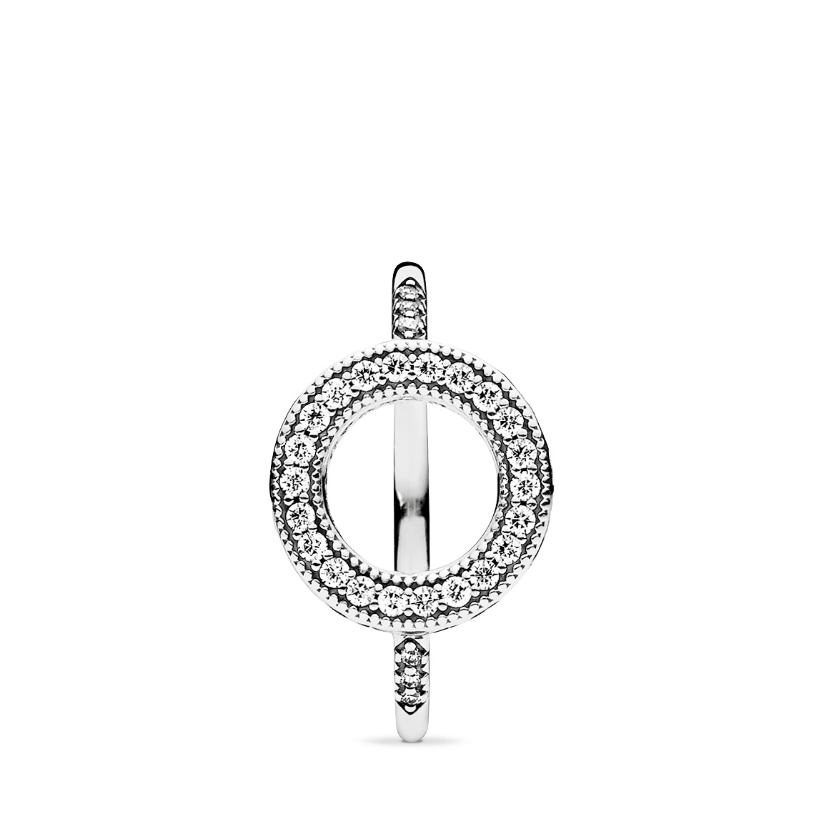 PANDORA Moments серебряное кольцо/ 191039CZ-54