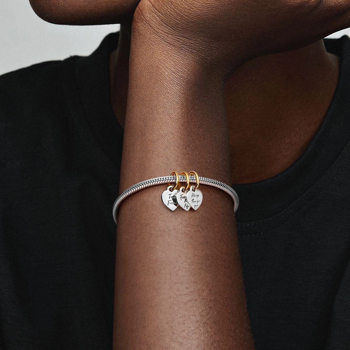 PANDORA Moments 14K Позолоченный Серебряный Шарм/ 762722C00