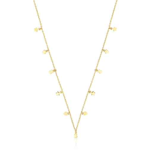 TOUS Արծաթյա Վզնոց 18K Ոսկեպատ/018152510