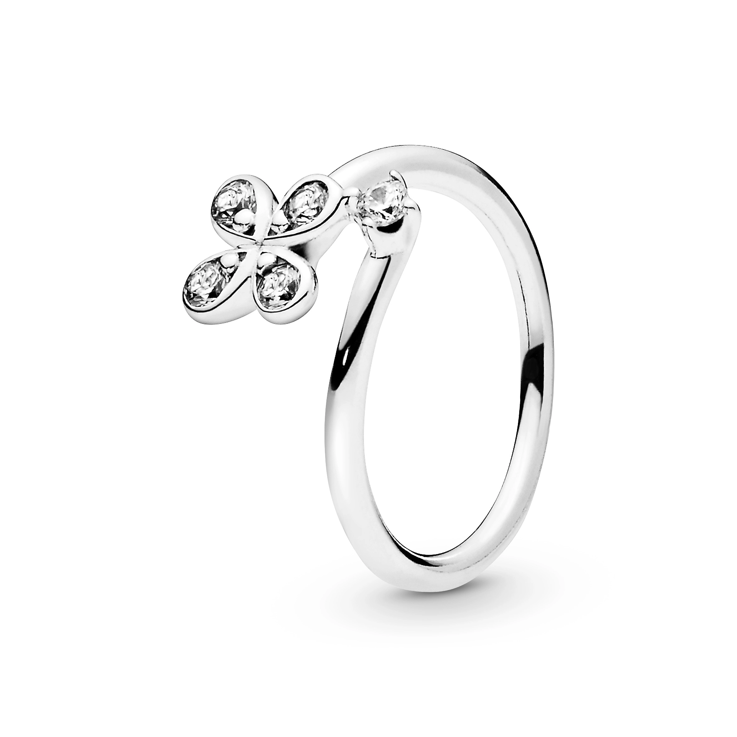 PANDORA Moments Silver Ring/ 197988CZ-52