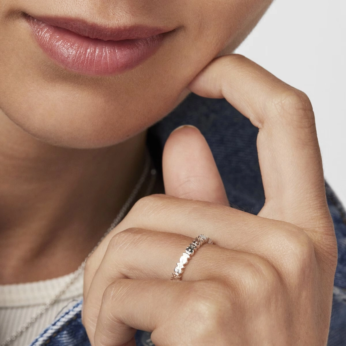 TOUS Silver Ring/ 512725525