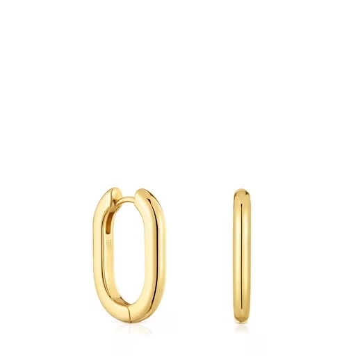 TOUS 18K Gold plated Silver Earring/ 1004094500