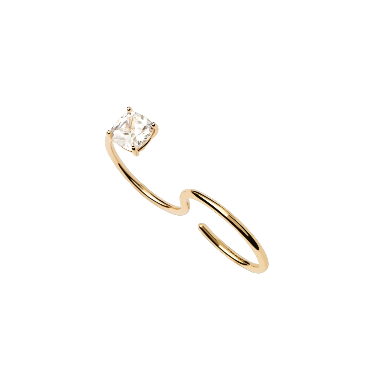 PDPAOLA 18K Gold Plated Silver Ring/ AN01-A27-16