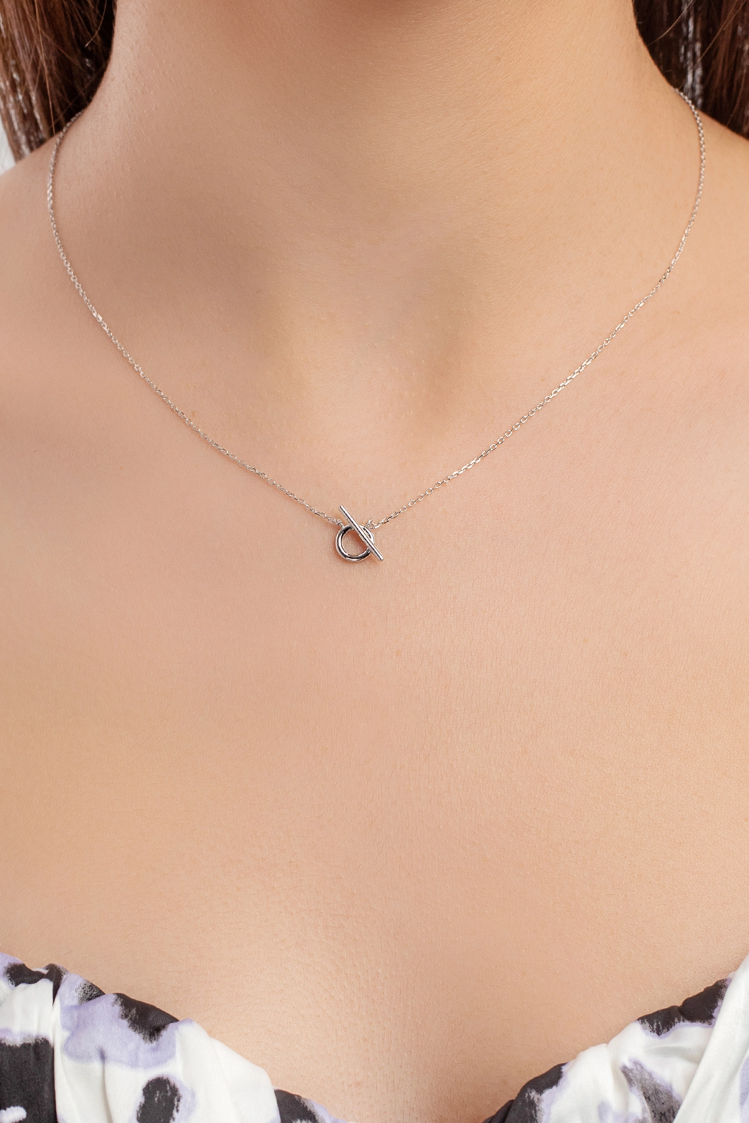 L'atelier Precieux Silver Necklace/ 72199245