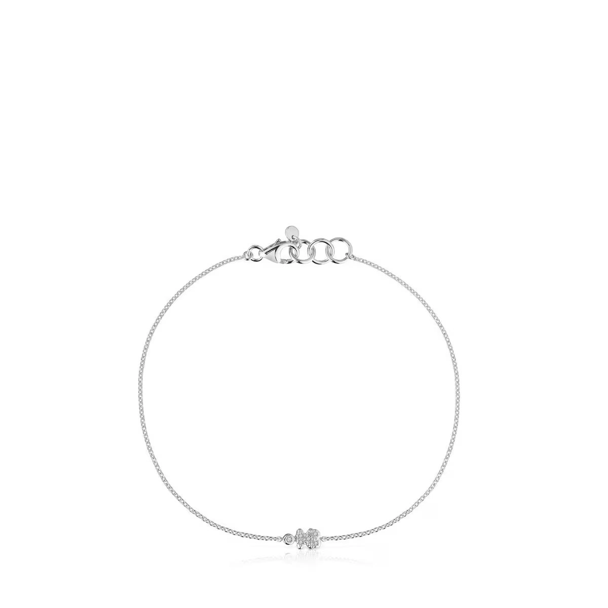 TOUS 18K White Gold Bracelet/ 1004104700