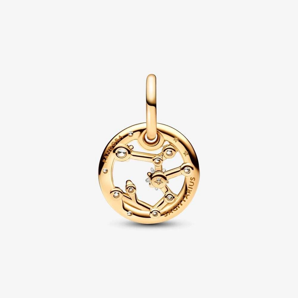 PANDORA Moments 14K Gold Plated Silver Charm/ 762723C01