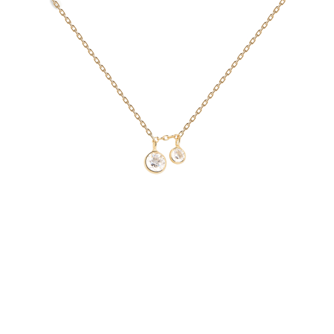 PDPAOLA 18K Gold Plated Silver Necklace/ CO01-601-U