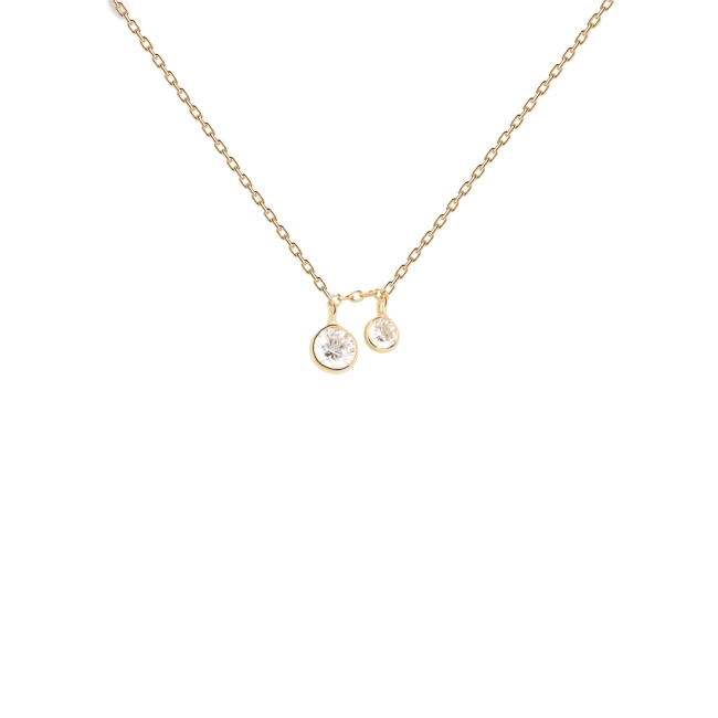 PDPAOLA 18K Gold Plated Silver Necklace/ CO01-601-U