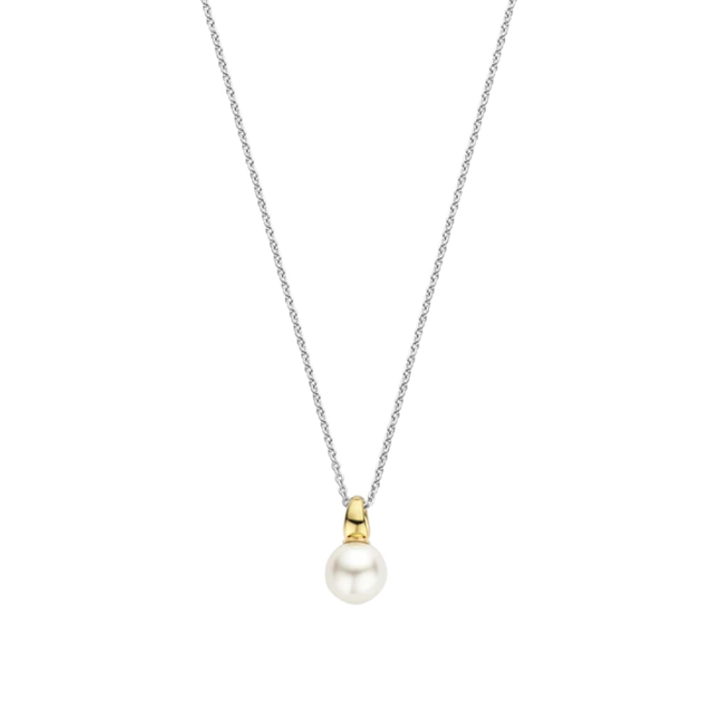 Ti Sento 14K Gold Plated Silver Necklace/ 34037YP-42
