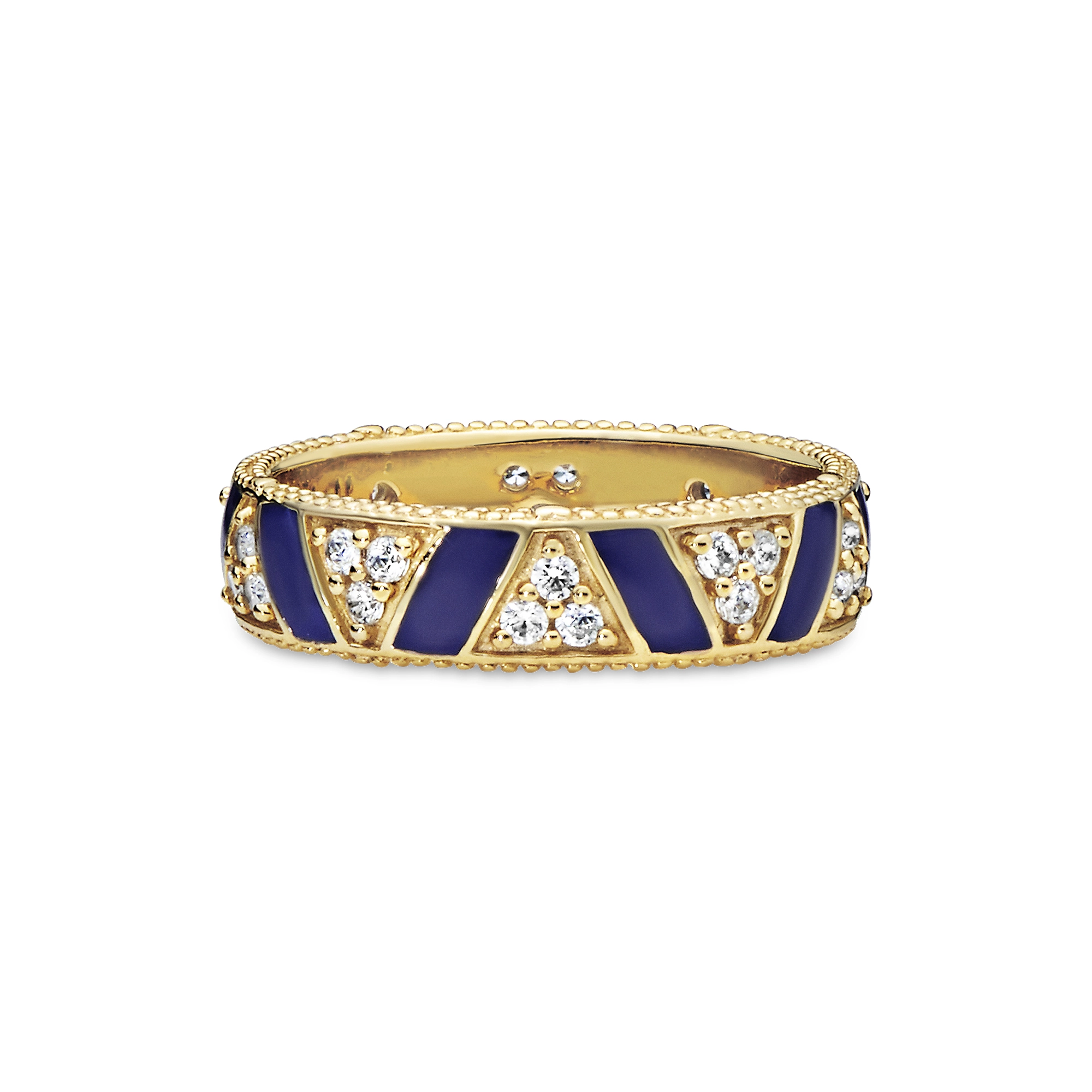 PANDORA Shine 14K Gold Plated Silver Ring/ 168057CZ-50