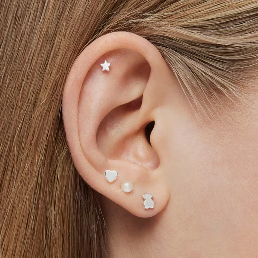 TOUS Серебряные серьги/018153590