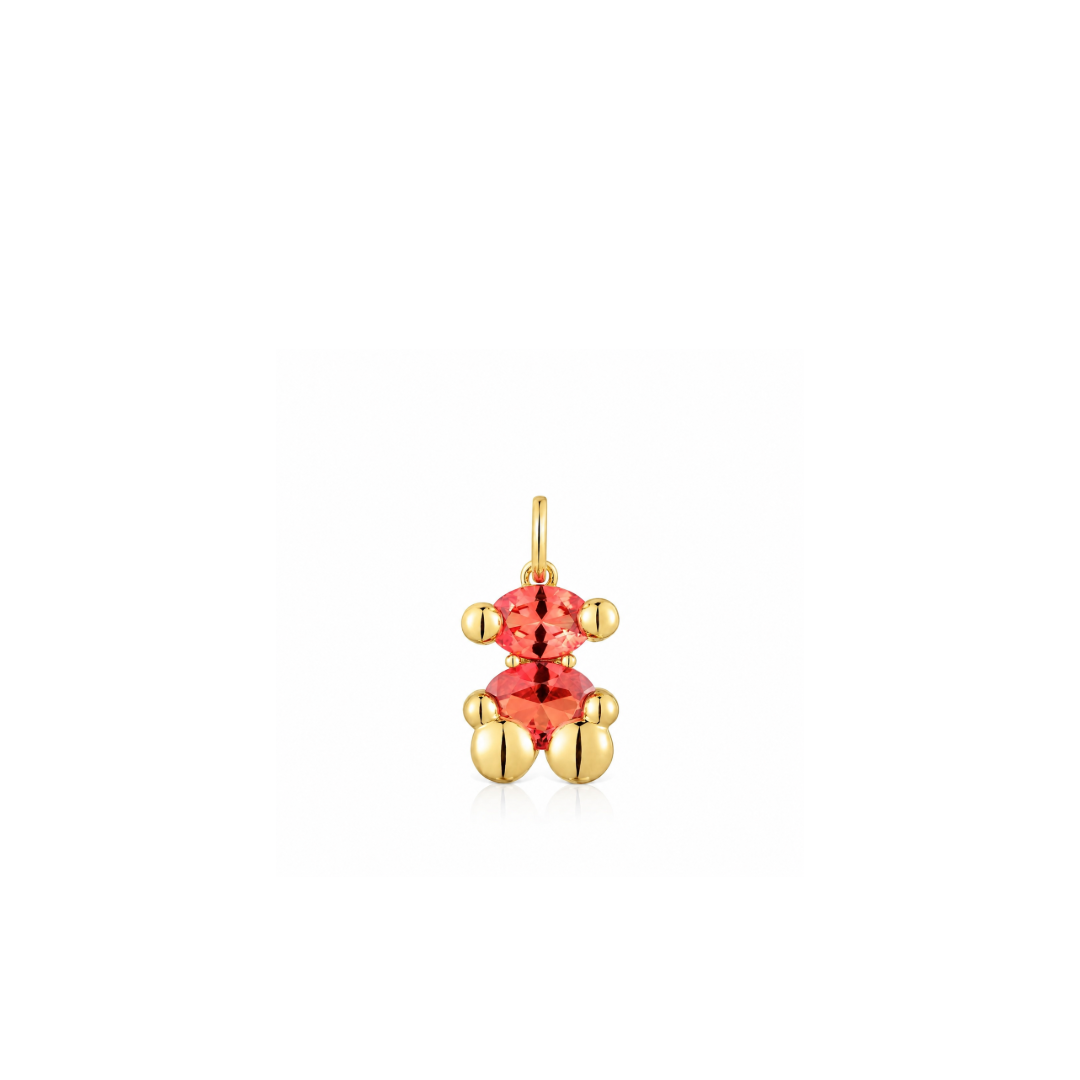 TOUS 18K Gold Plated Silver Pendant/ 1004329500