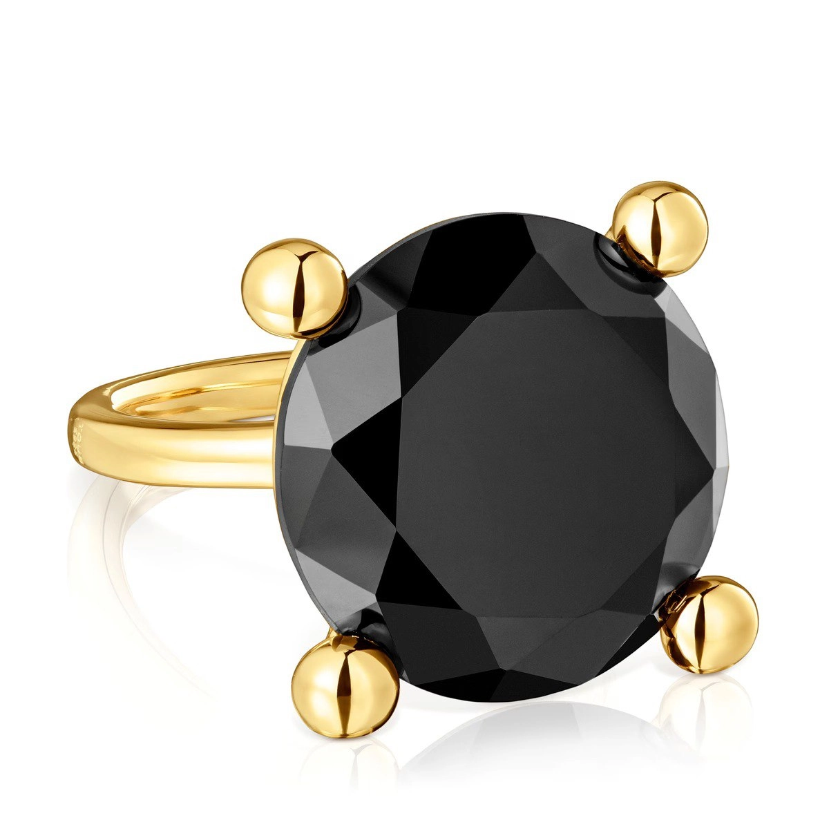 TOUS 18K Gold plated Silver Ring/ 1004235712