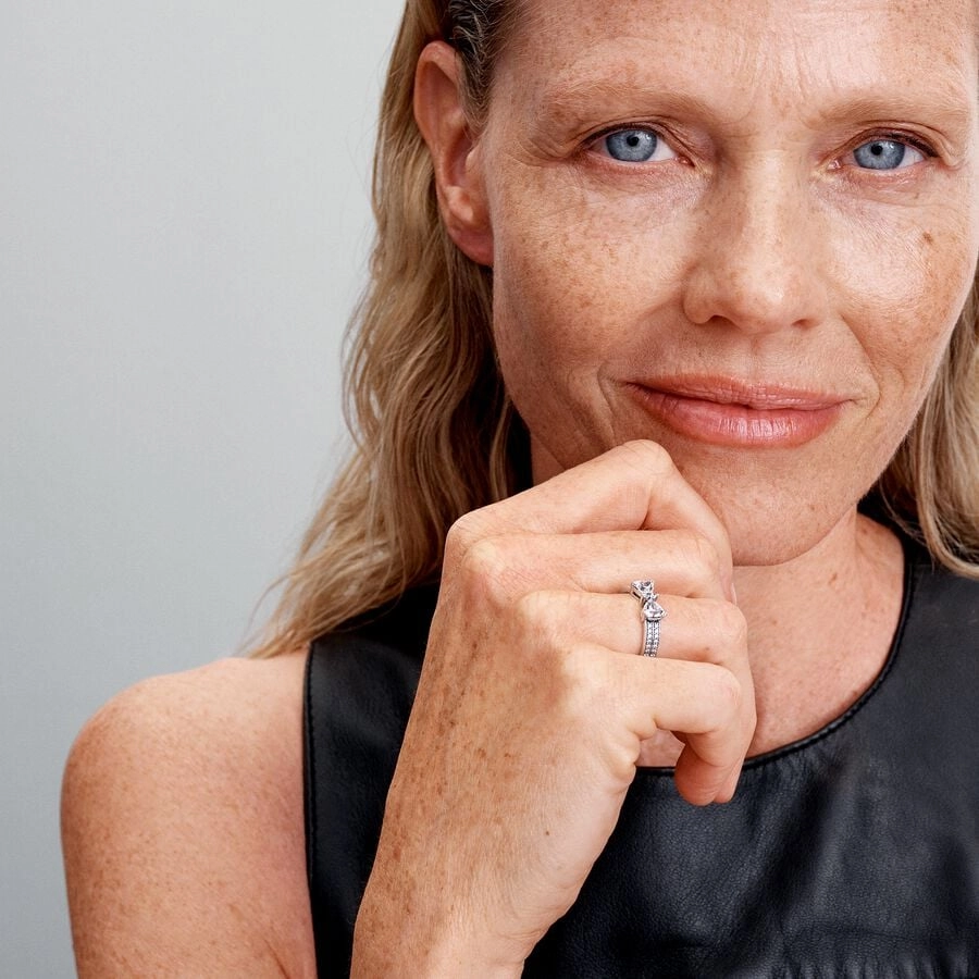 PANDORA Timeless Silver Ring/ 193552C01-54