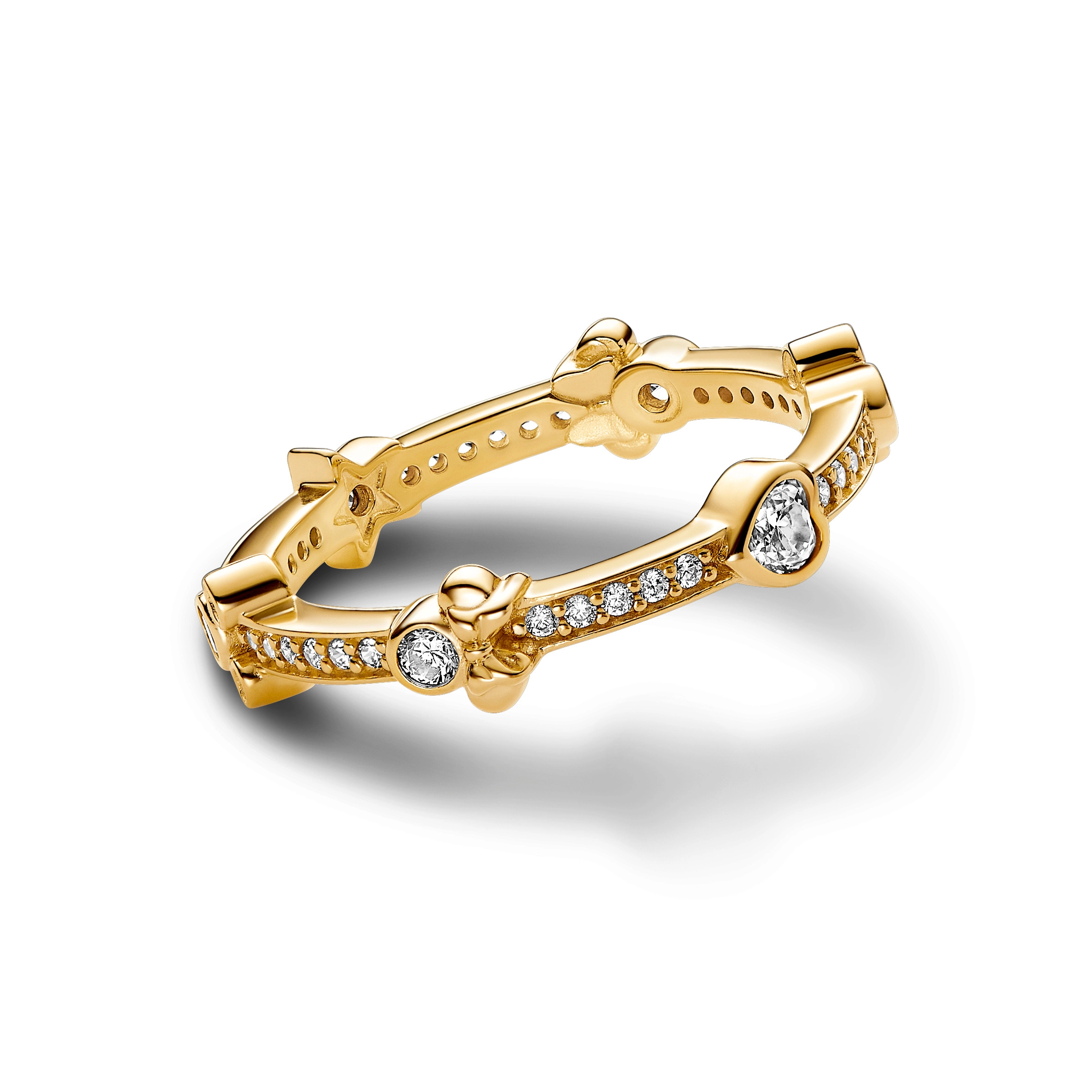 PANDORA Disney 14K Ոսկեպատ Արծաթյա Մատանի/ 162957C01-52