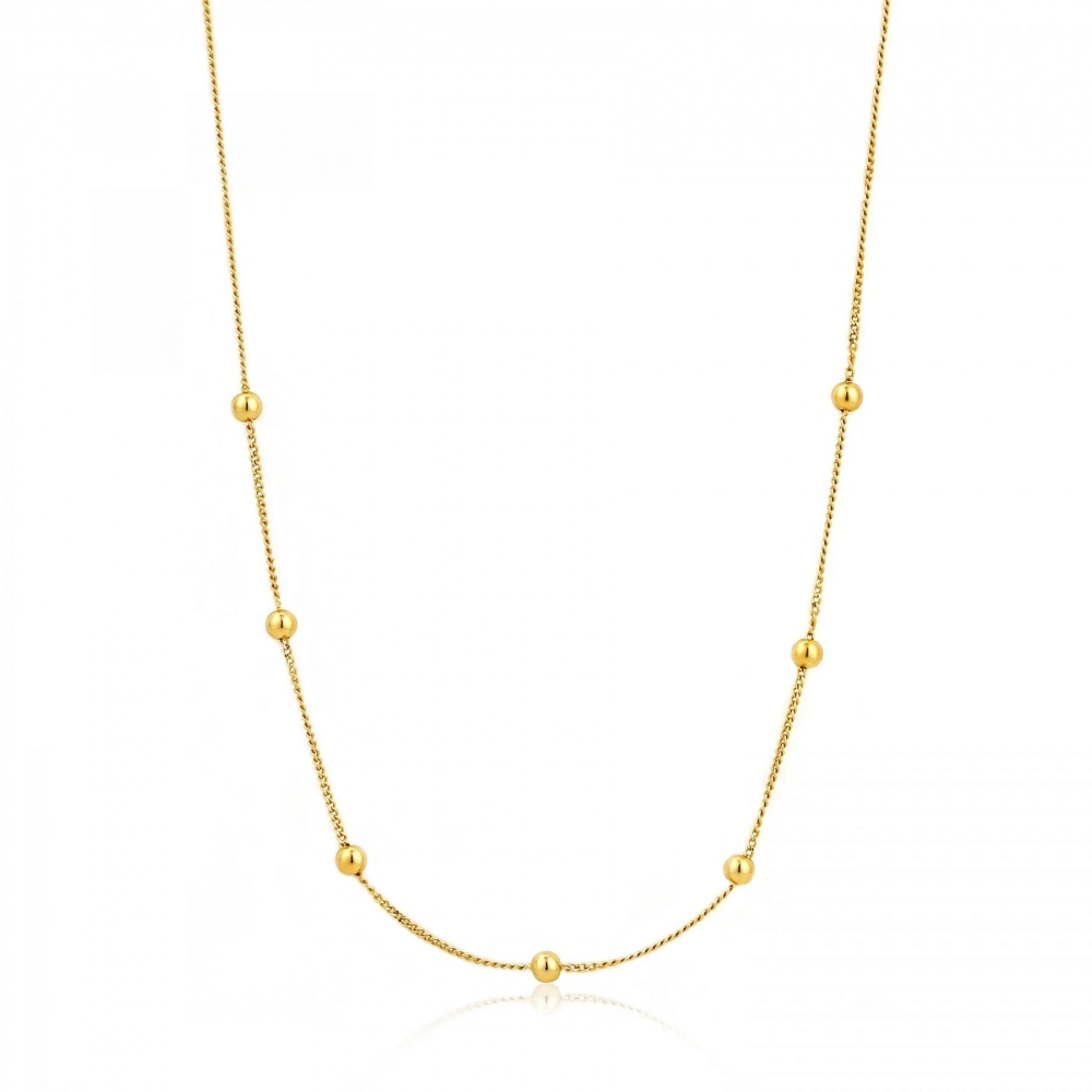 Ania Haie 14K Ոսկեպատ Արծաթյա Վզնոց/ N002-03G