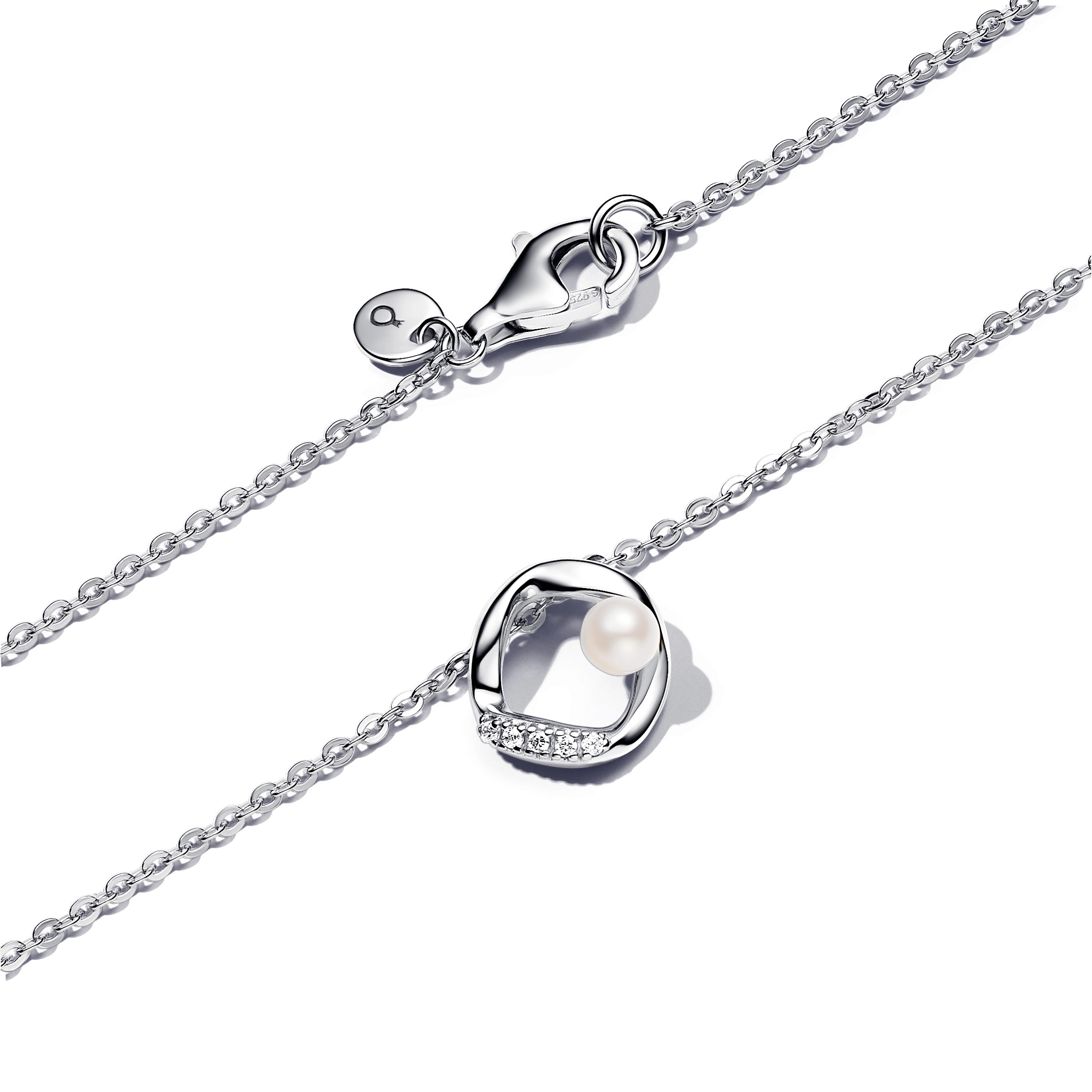 PANDORA Essence Silver Necklace/ 393303C01-45