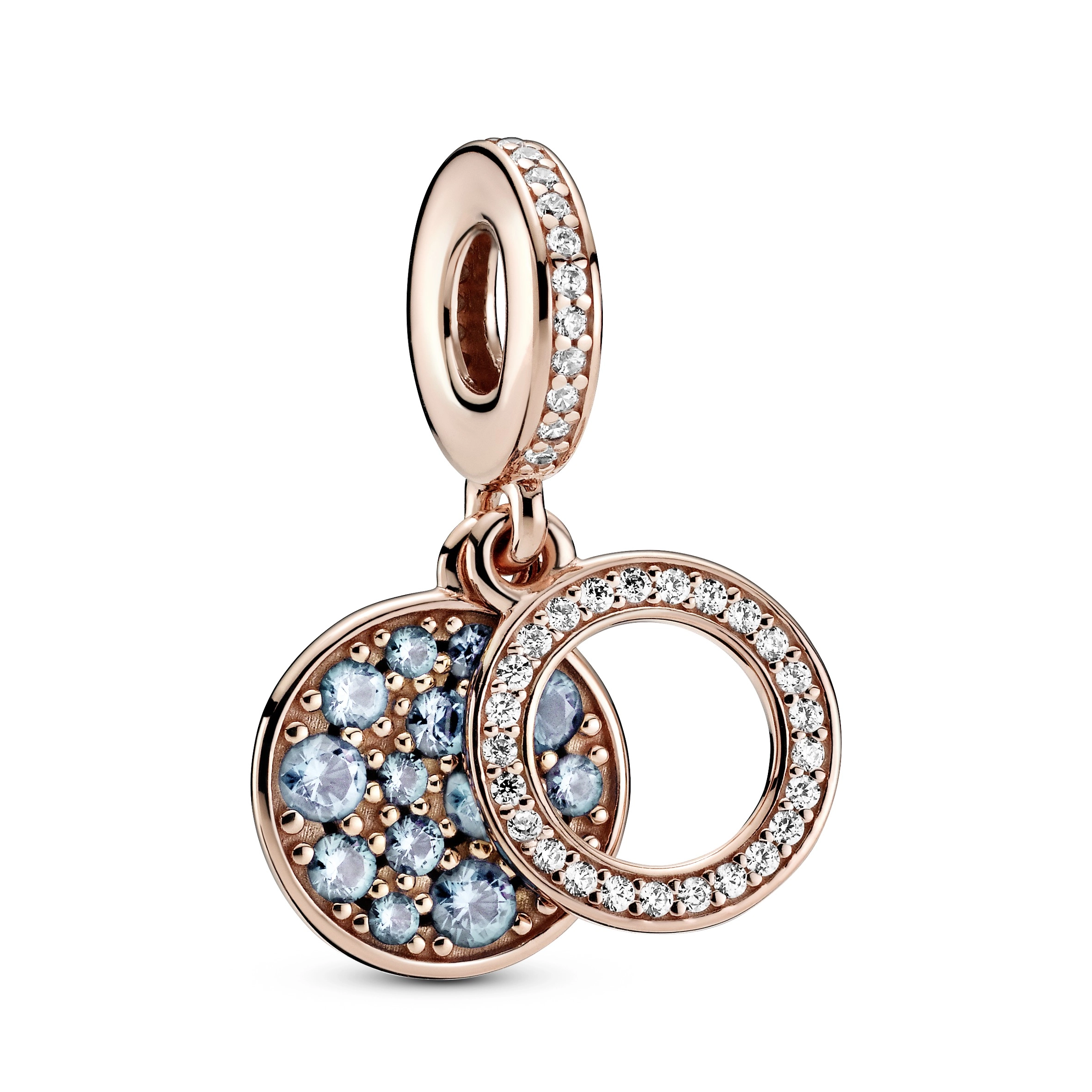 PANDORA Rose 14K Վարդագույն ոսկու պատվածքով Արծաթյա Չարմ/ 789186C03